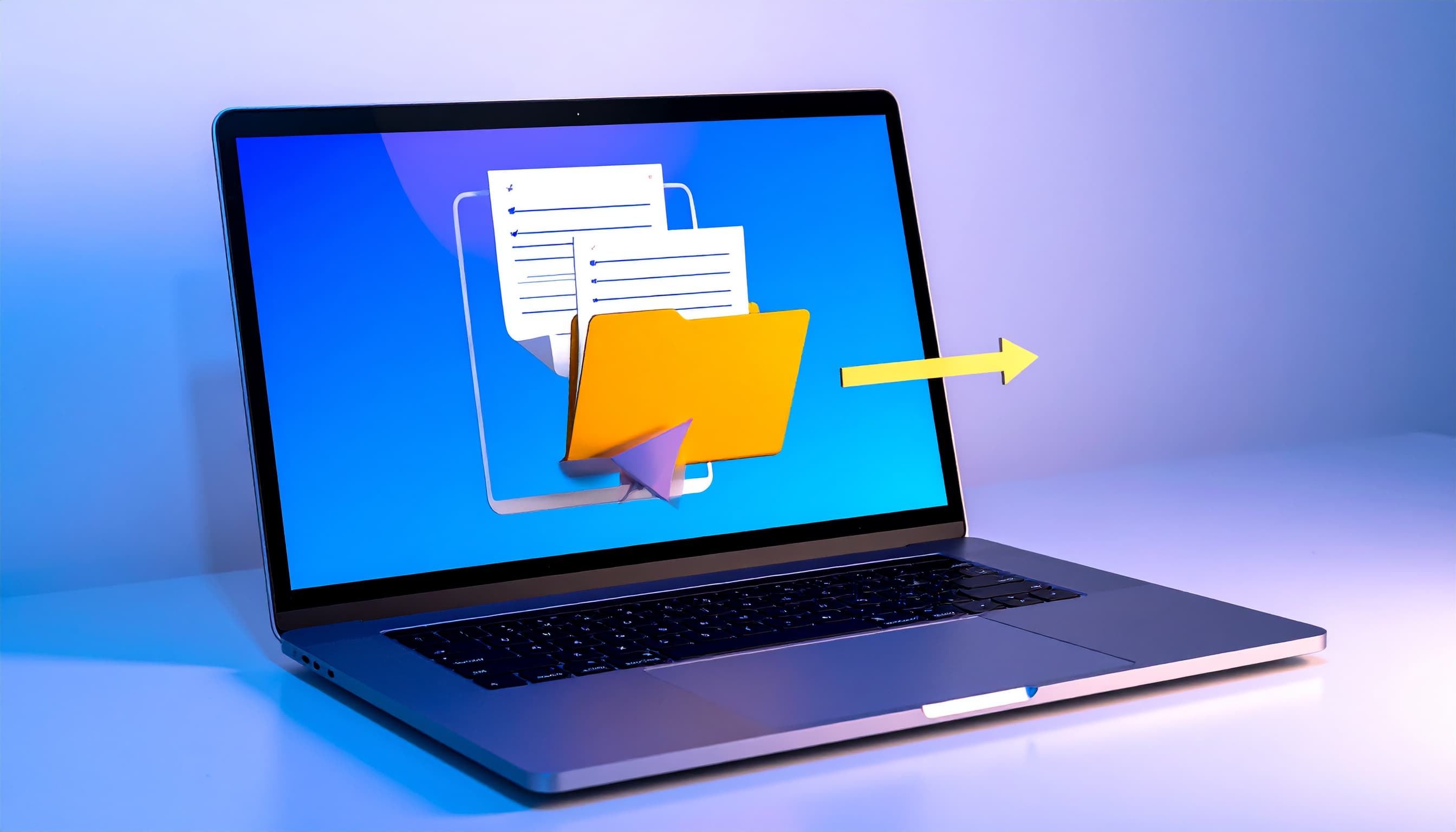 A computer screen.